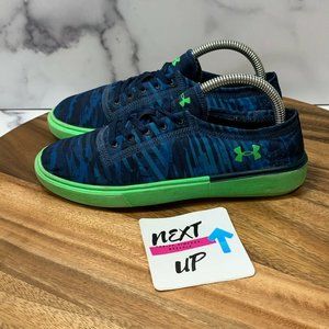 Under Armour Unisex Kids UA Kickit 2 Blue Comfort Sneakers Shoes Size US 3Y